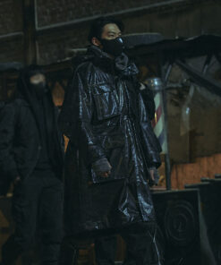 Black Knight 2023 Kim Woo-bin Black Leather Jacket
