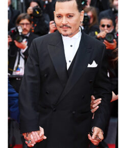 Cannes 2023 Johnny Depp Black Blazer