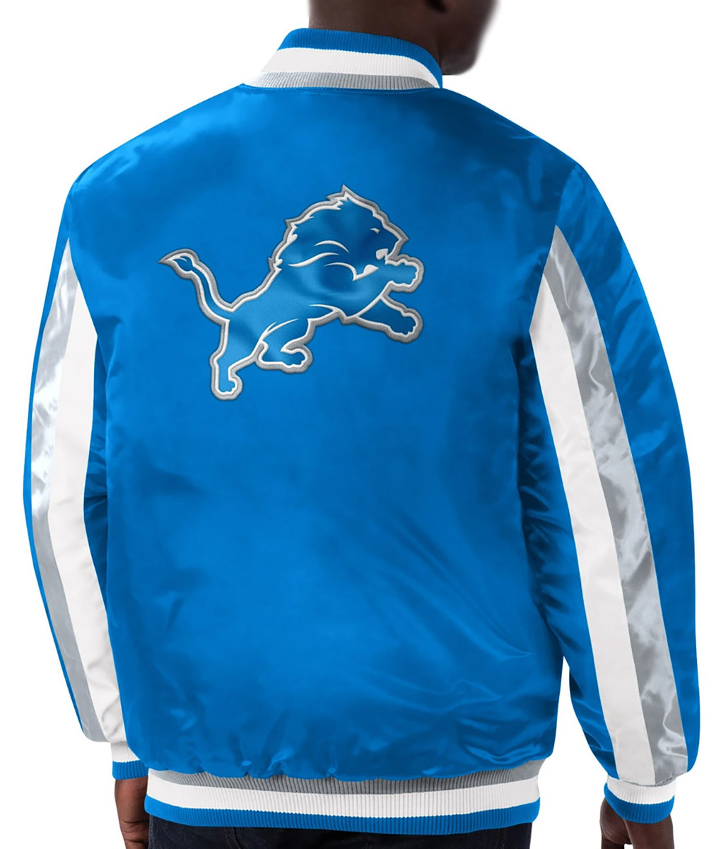 D Lions Calvin Blue Varsity Jacket
