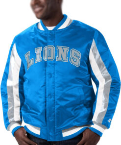 D Lions Calvin Blue Varsity Jacket