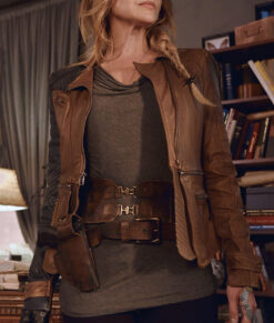 Rosewater Leather Jacket