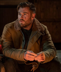 Extraction 2 Chris Hemsworth Brown Jacket