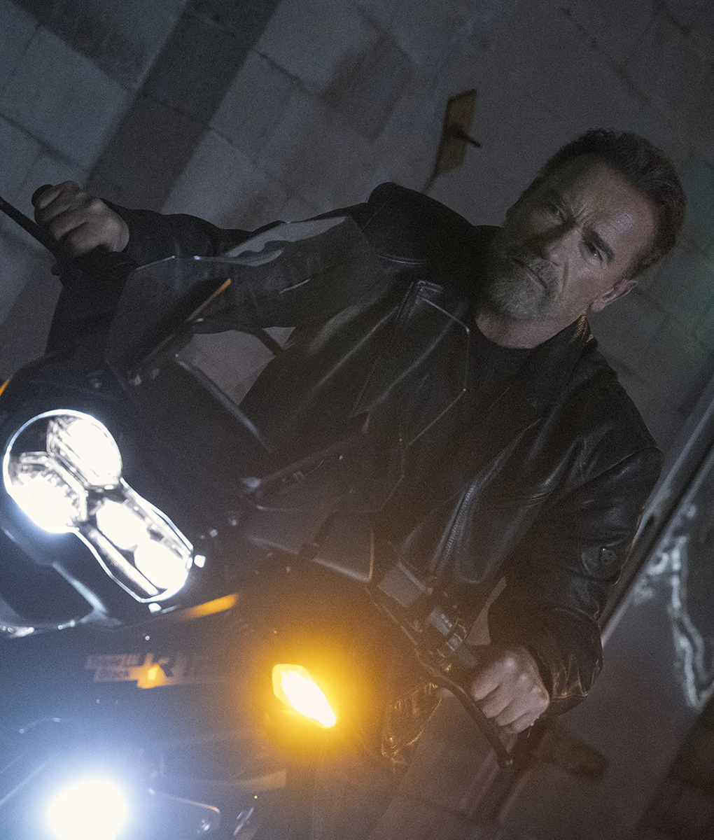 FUBAR 2023 Arnold Schwarzenegger Black Biker Jacket