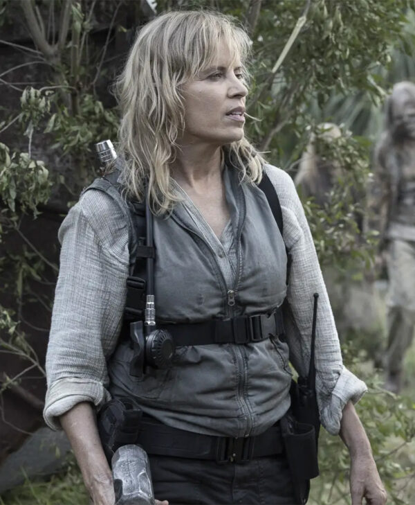 Fear the Walking Dead S08 Kim Dickens Grey Vest