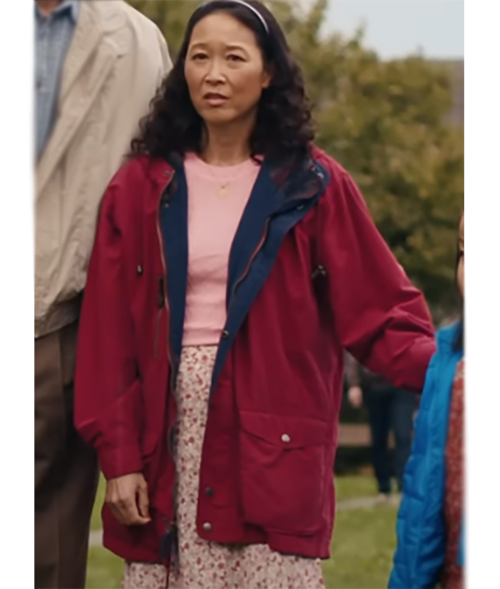 Joy Ride 2023 Jenny Chen Red Jacket