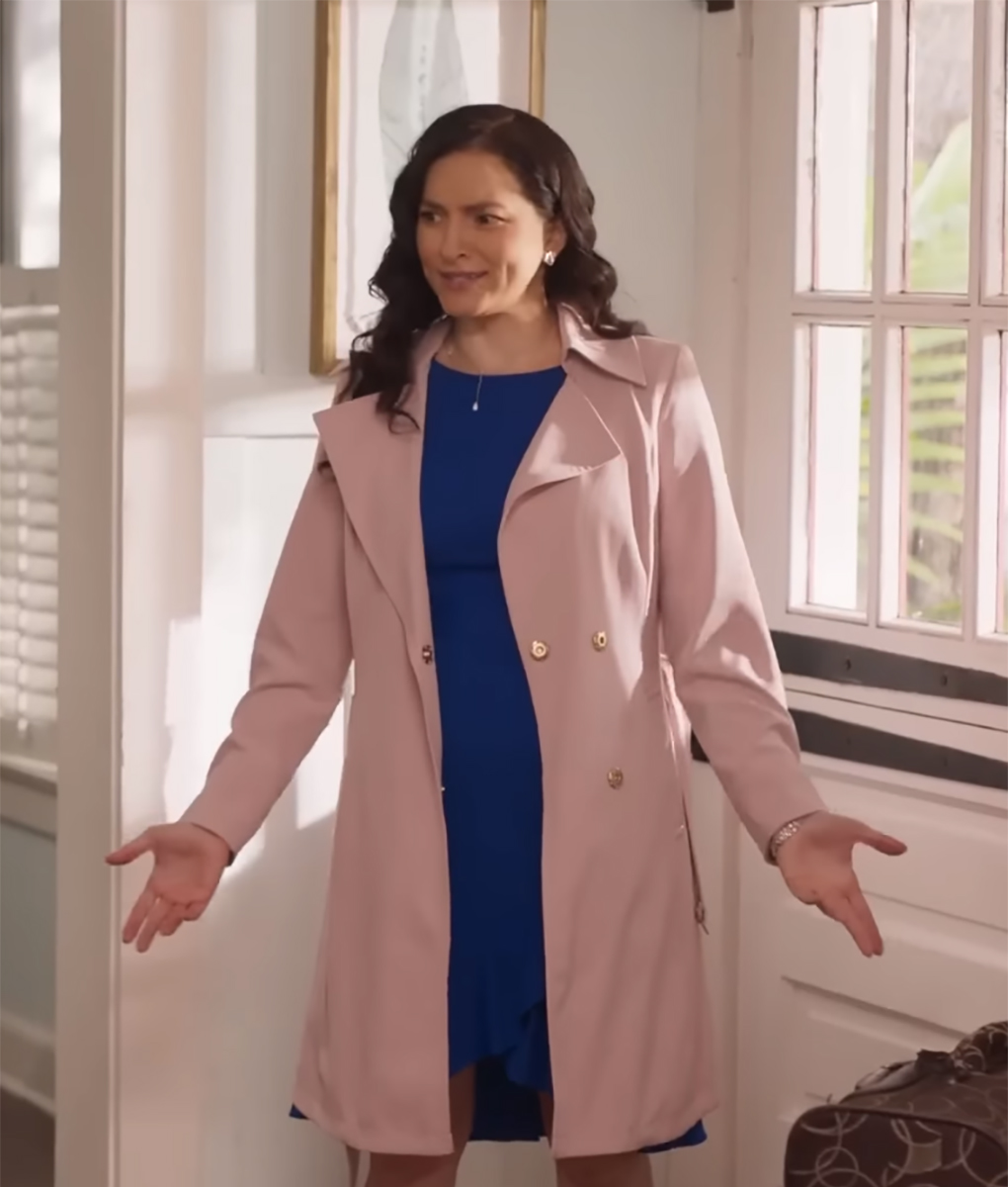Learning to Love 2023 Ina Barron Pink Long Coat