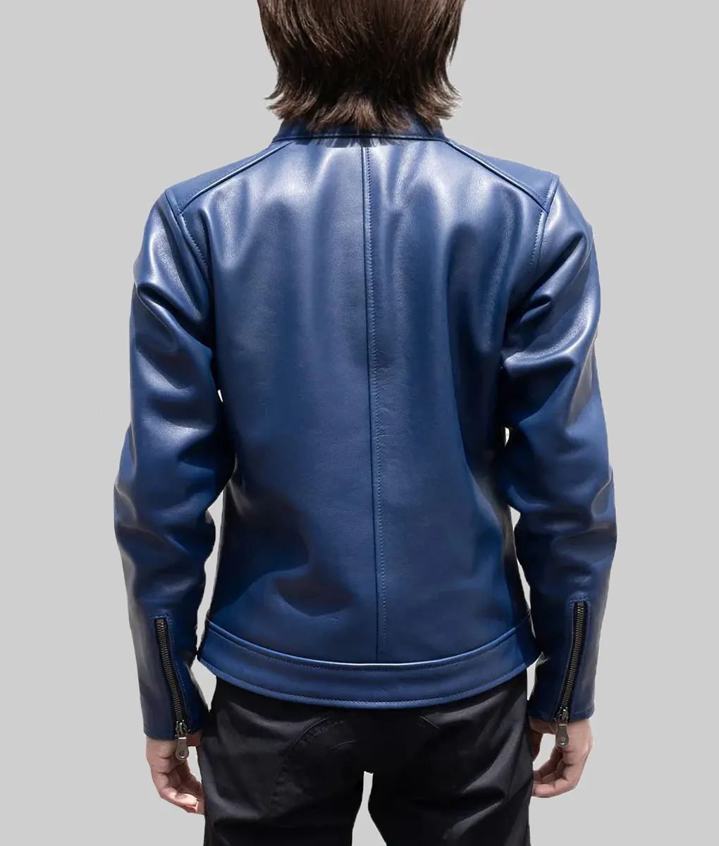 Resident Evil: Death Island - Leon Kennedy Cafe Racer Jacket