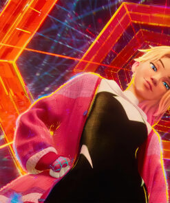 Across the Spider-Verse Gwen Stacy Pink Jacket