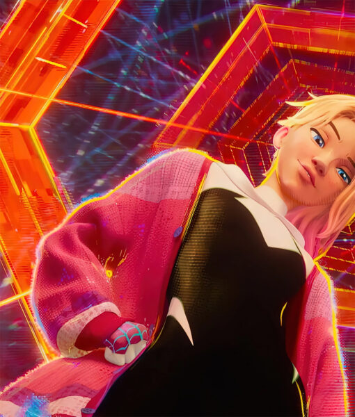 Across the Spider-Verse Gwen Stacy Pink Jacket