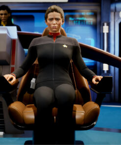 Star Trek: Resurgence Jara Rydek Black Cotton Costume Jacket
