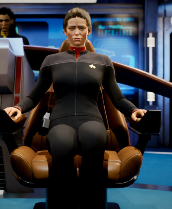 Star Trek: Resurgence Jara Rydek Black Cotton Costume Jacket