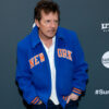 Still A Michael J. Fox Movie 2023 Michael J. Fox Blue Wool Jacket