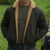 Succession Jeremy Strong Bomber Jacket-FrontView
