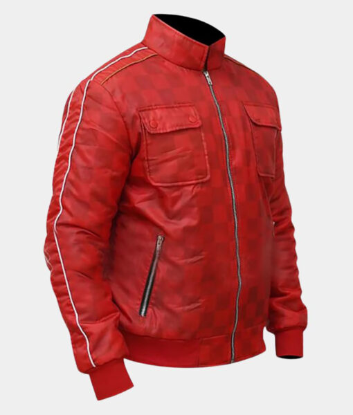 The Fall Guy 2024 Ryan Gosling Red Bomber Jacket