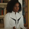 Monica Rambeau Captain Marvel Costume White Jacket