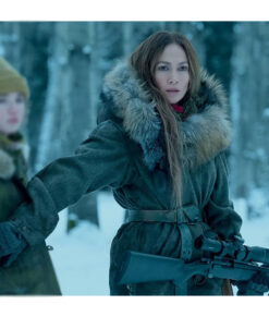 The Mother 2023 Jennifer Lopez Parka Jacket