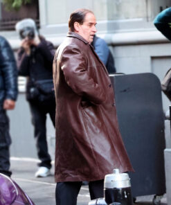 The Penguin 2024 Colin Farrell Brown Long Coat