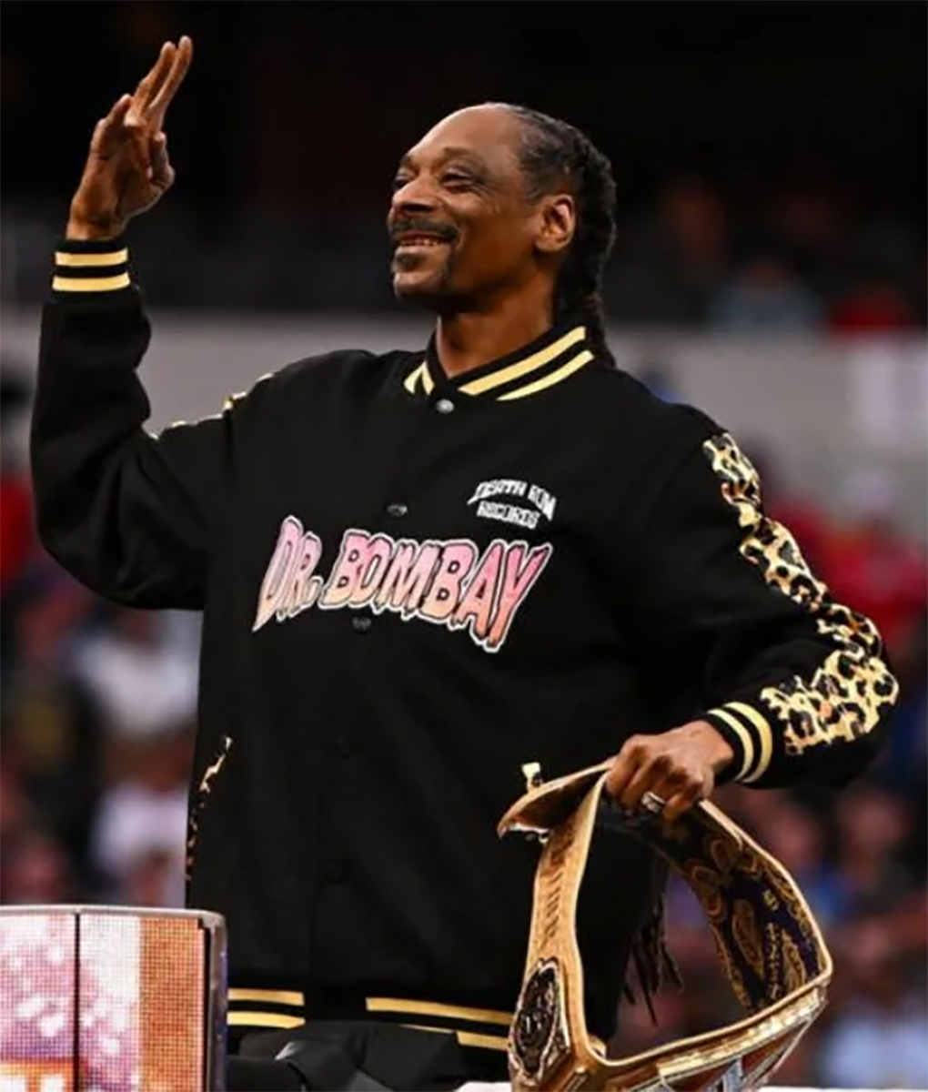 WrestleMania 39 Doggfather Snoop Varsity Jacket
