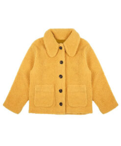Yellowjackets S02 Christina Ricci Yellow Sherpa Jacket