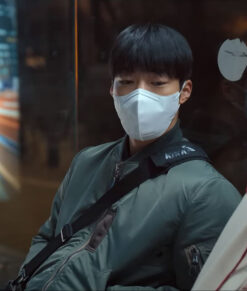 Bloodhounds 2023 Woo Do-Hwan Green Aviator Jacket