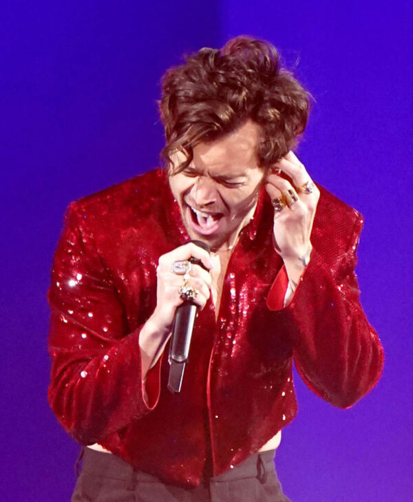 Harry Styles Brit Awards 2023 Sequin Jacket