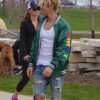 Justin Bieber Green DMNT Jacket