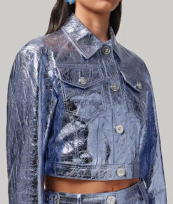 Dua Lipa Dance The Night Barbie Album Cropped Jacket
