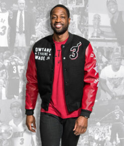 Dwyane Wade Letterman Jacket