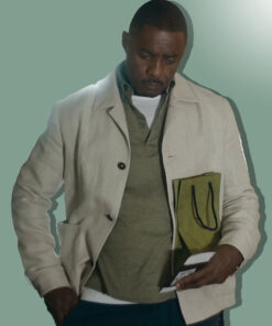 Hijack 2023 Idris Elba White Coat