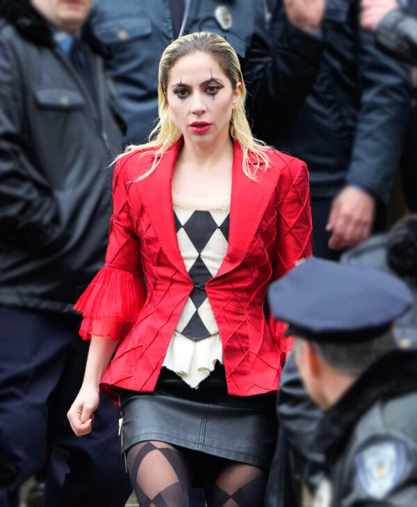 Joker Folie à Deux Lady Gaga Red Blazer