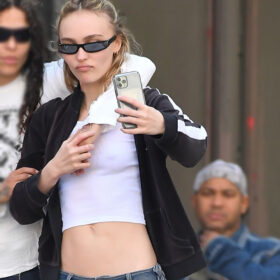 Lily-Rose Depp Black Jacket | NYC Jackets