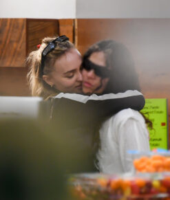 Lily-Rose Depp Black Jacket