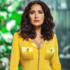 Salma Hayek Black Mirror Yellow Jumpsuit
