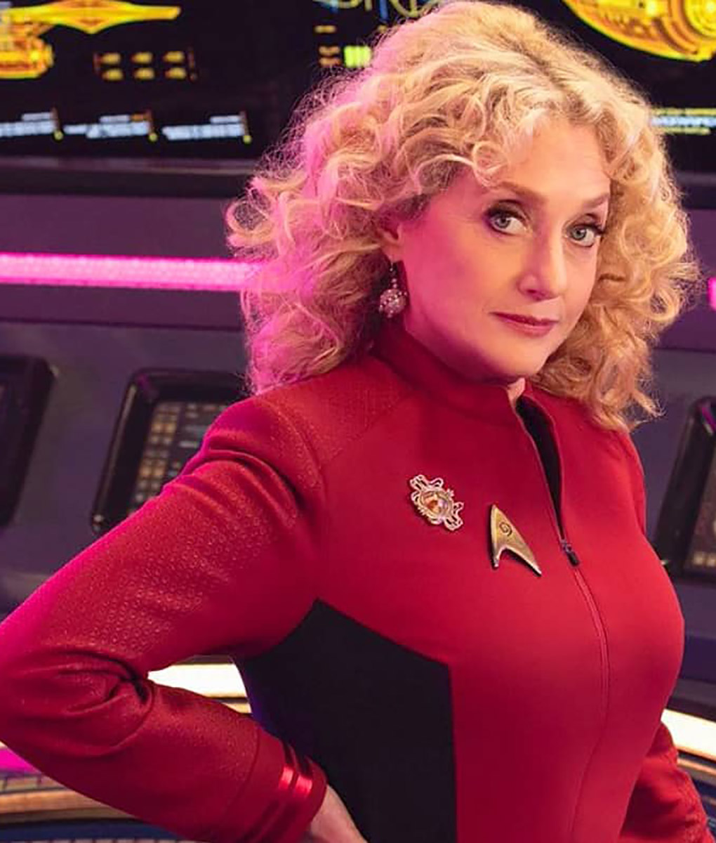 Star Trek Strange New Worlds Carol Kane Red Costume Jacket