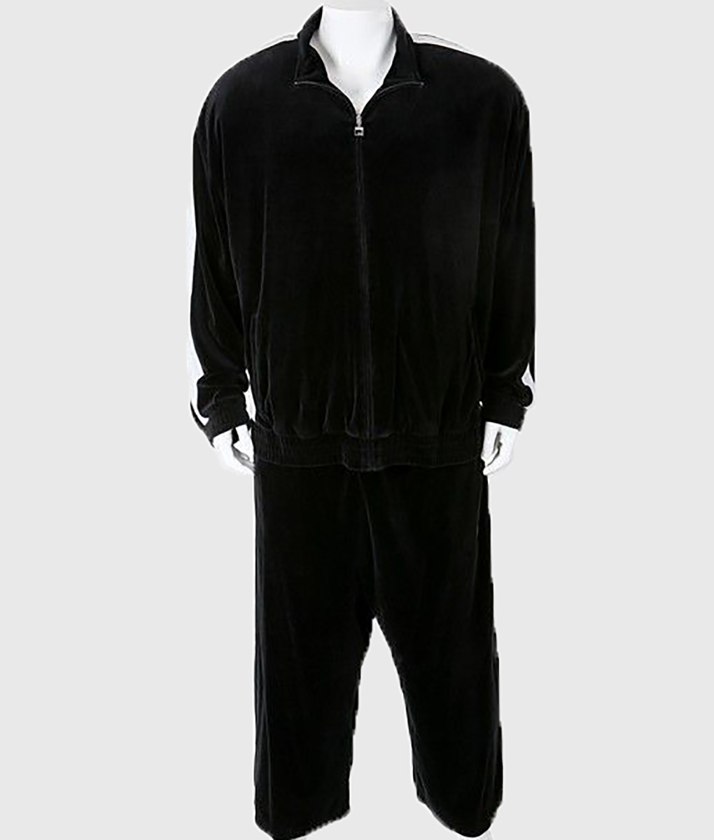 The Sopranos Tony Black Tracksuit | Tony Soprano Tracksuit 