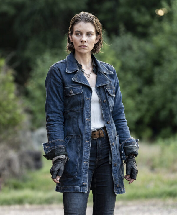 Lauren Cohan The Walking Dead Denim Jacket