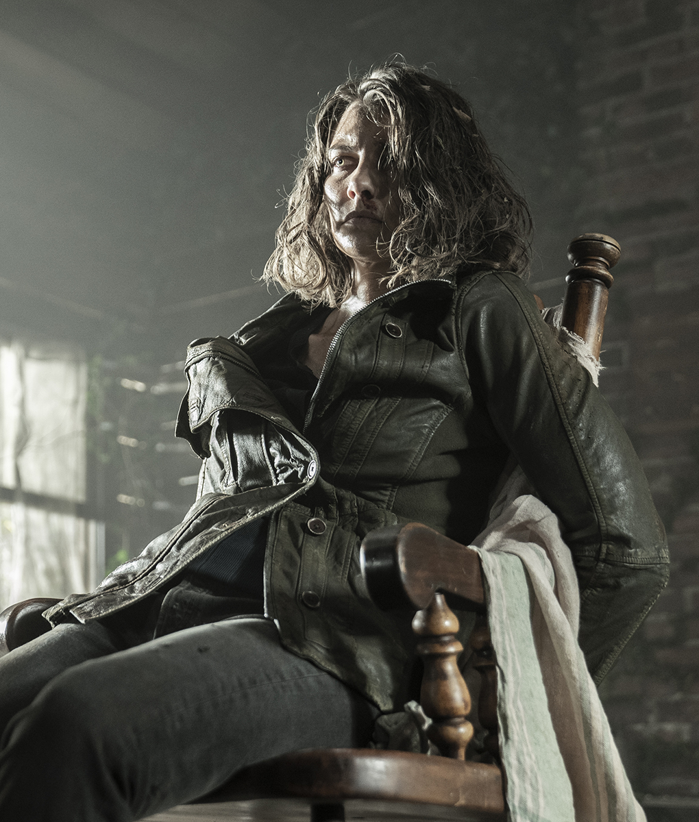 The Walking Dead Lauren Cohan Brown Jacket