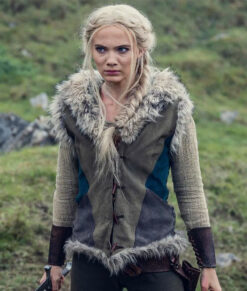 The Witcher Freya Allan Multicolor Vest