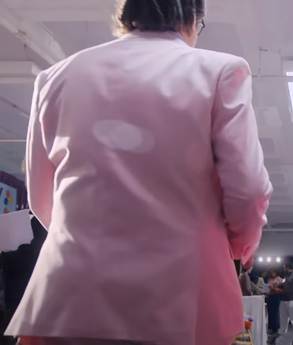 Zach Galifianakis The Beanie Bubble Pink Suit