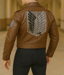 Attack on Titan Levi Ackerman Cropped Jacket-Back