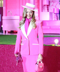 Barbie Margot Robbie Pink Blazer