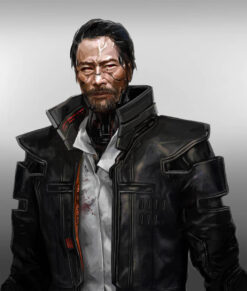 Cyberpunk 2077 Goro Takemura Black Coat