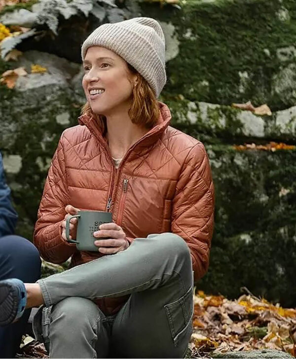 Happiness for Beginners Ellie Kemper Puffer Jacket