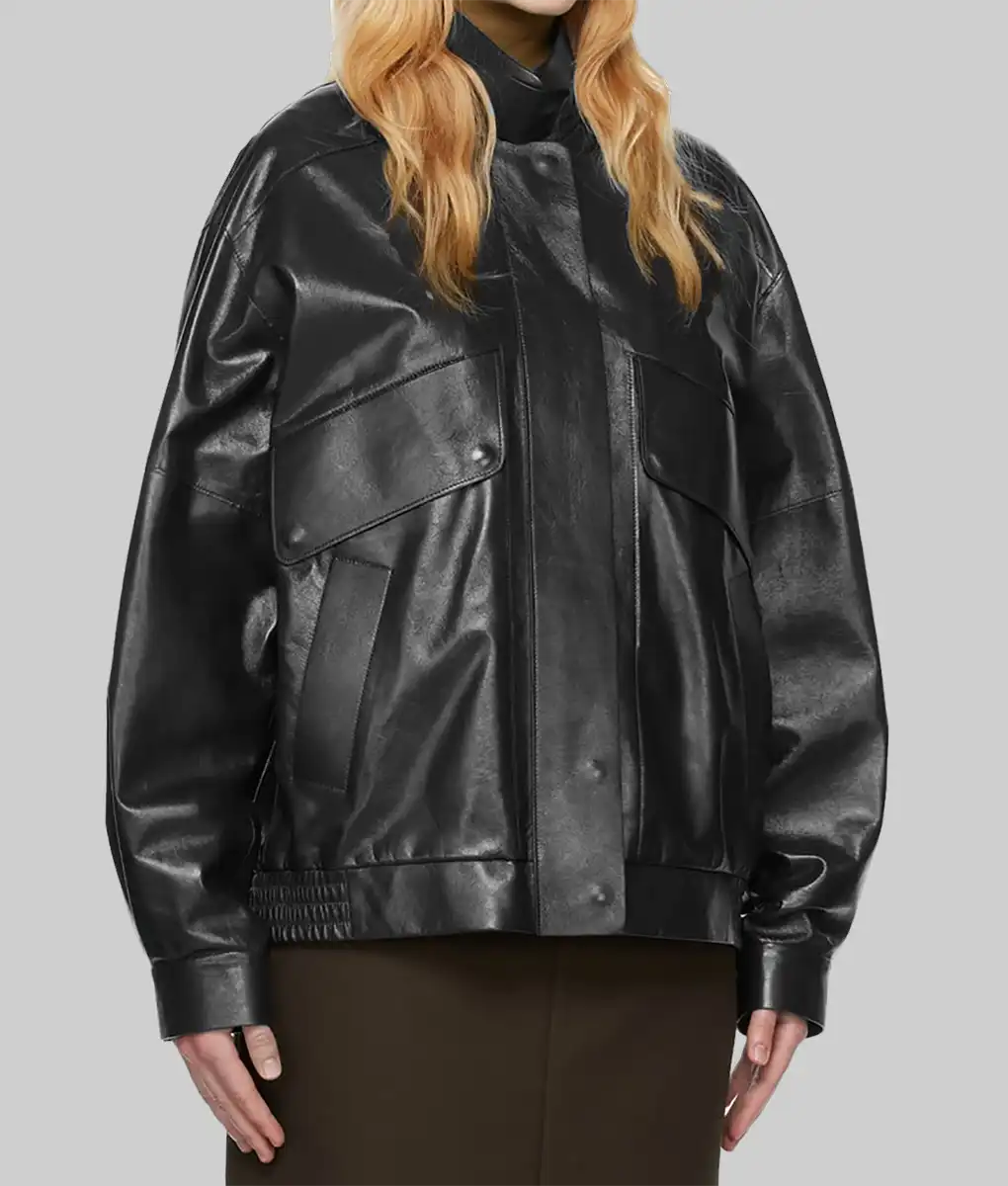 Kendall Jenner Black Leather Jacket | NYC Jackets