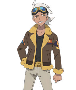 Pokemon Professor Friede Aviator Jacket