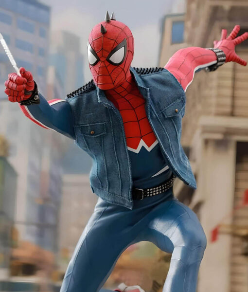 Spider-Man Across the Spider-Verse Denim Vest