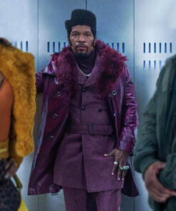 They Cloned Tyrone Jamie Foxx Purple Coat