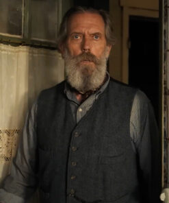 All the Light We Cannot See Hugh Laurie Grey Wool Vest