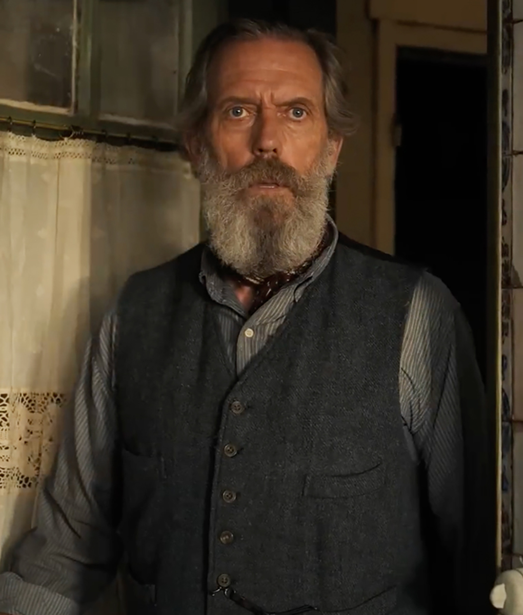 All the Light We Cannot See Hugh Laurie Grey Wool Vest