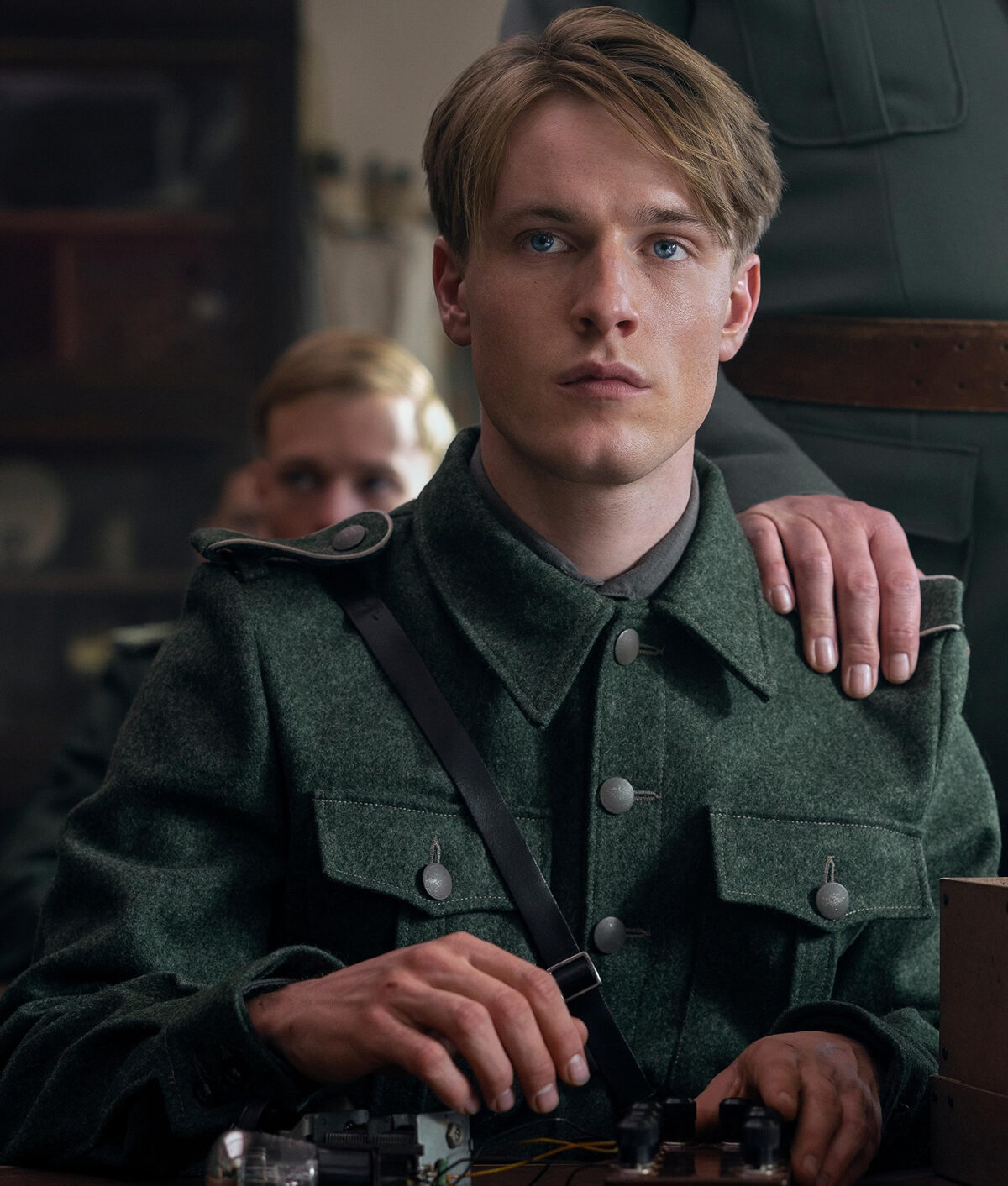 All the Light We Cannot See Louis Hofmann Green Jacket